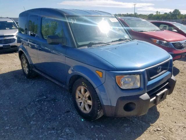 5J6YH28766L027536 - 2006 HONDA ELEMENT EX BLUE photo 1