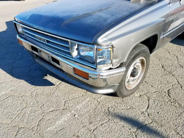 JT4RN55D6H7013761 - 1987 TOYOTA PICKUP 1/2 GRAY photo 10