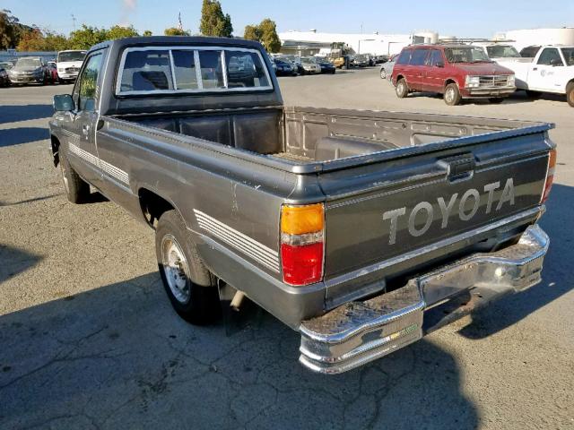 JT4RN55D6H7013761 - 1987 TOYOTA PICKUP 1/2 GRAY photo 3