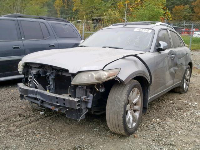 JNRAS08W05X200169 - 2005 INFINITI FX35 GRAY photo 2