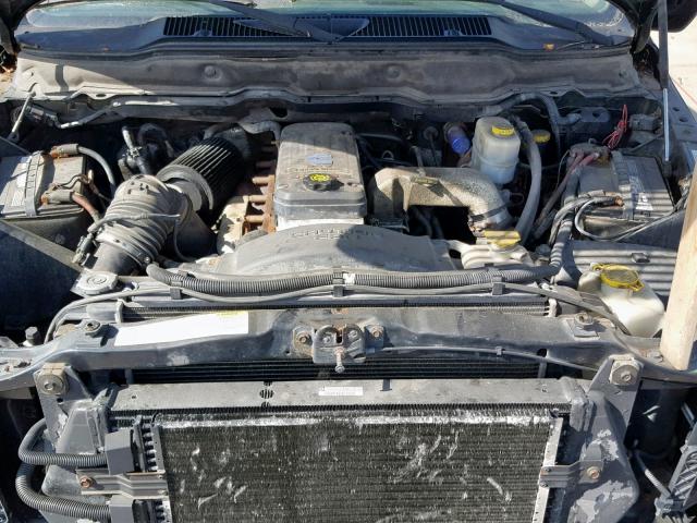 3D7KU28C23G798367 - 2003 DODGE RAM 2500 S Սև լուսանկար 7