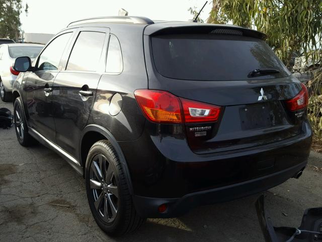 4A4AP5AU3DE024101 - 2013 MITSUBISHI OUTLANDER BLACK photo 3