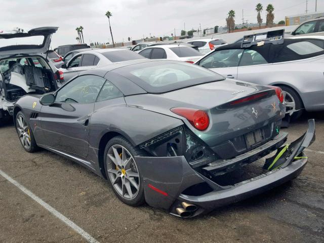 ZFF65LJAXC0182543 - 2012 FERRARI CALIFORNIA CHARCOAL photo 3