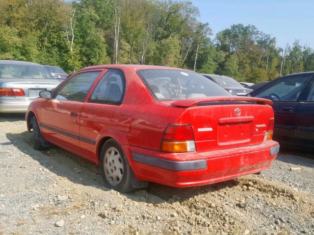 JT2AC52L1V0266787 - 1997 TOYOTA TERCEL CE RED photo 3