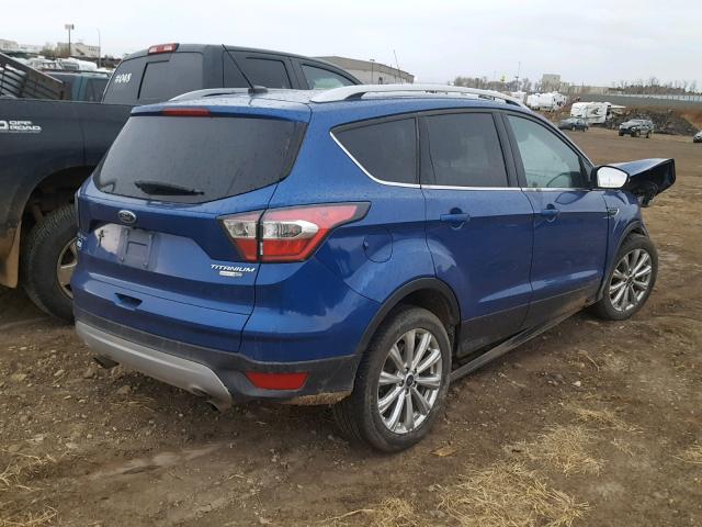 1FMCU9JD9HUA04197 - 2017 FORD ESCAPE TIT BLUE photo 4