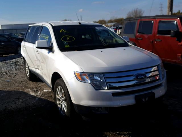 2FMDK3JC2ABB16284 - 2010 FORD EDGE SEL WHITE photo 1