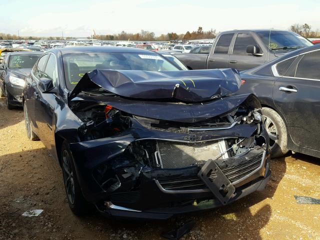 1G1ZD5ST6JF106394 - 2018 CHEVROLET MALIBU LT BLUE photo 1