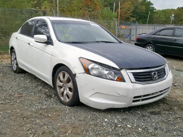 1HGCP36878A016954 - 2008 HONDA ACCORD EXL WHITE photo 1