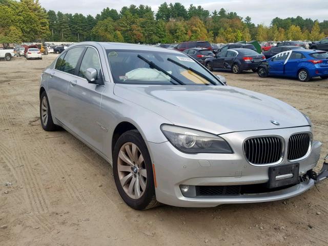 WBAKC8C52BC431766 - 2011 BMW 750LI SILVER photo 1