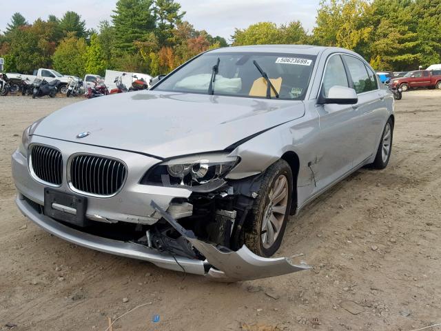 WBAKC8C52BC431766 - 2011 BMW 750LI SILVER photo 2