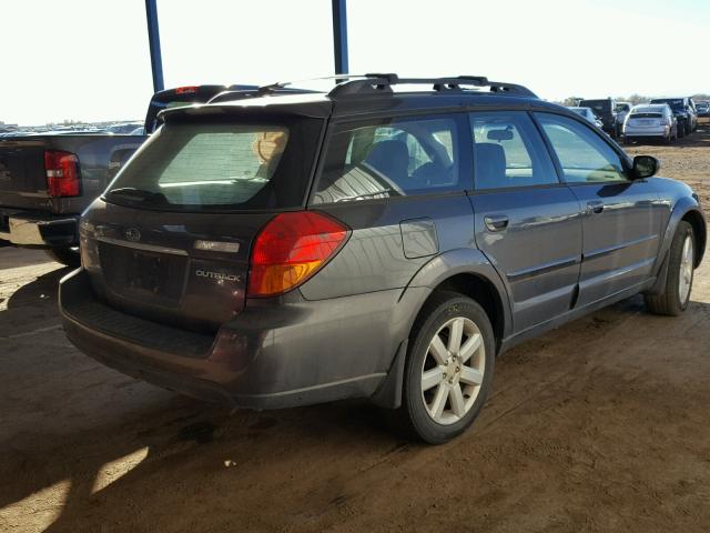 4S4BP61C267333926 - 2006 SUBARU LEGACY OUT GRAY photo 4