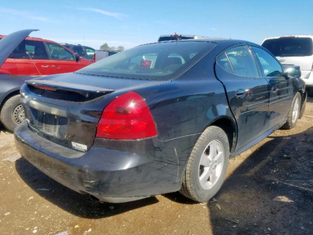 2G2WP552881184296 - 2008 PONTIAC GRAND PRIX BLACK photo 4