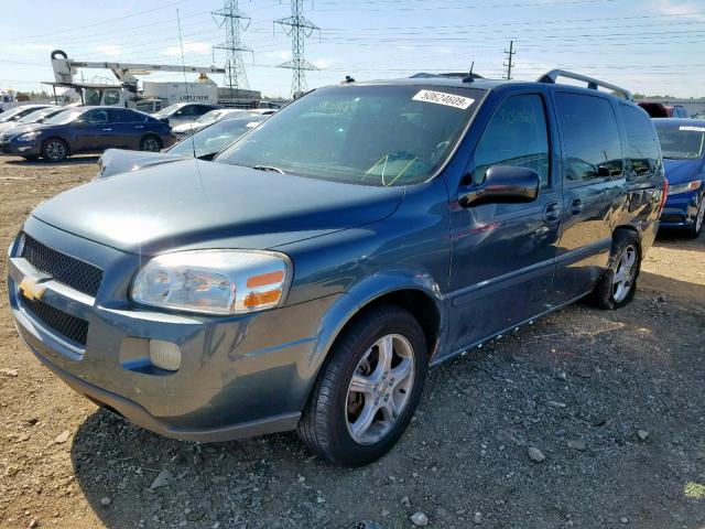 1GNDV33L75D243306 - 2005 CHEVROLET UPLANDER L BLUE photo 2