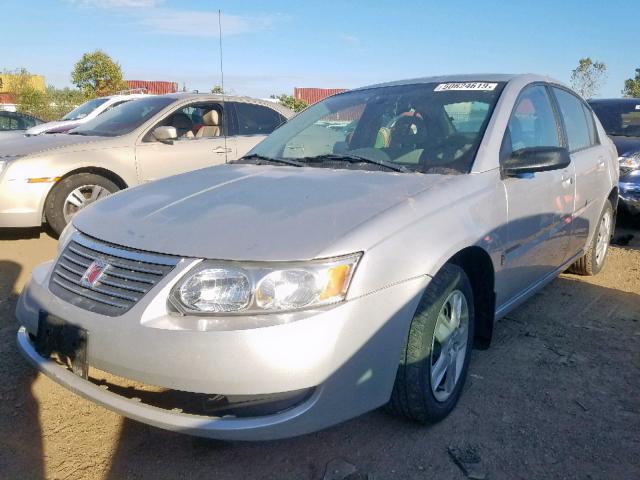 1G8AJ55F07Z145468 - 2007 SATURN ION LEVEL SILVER photo 2