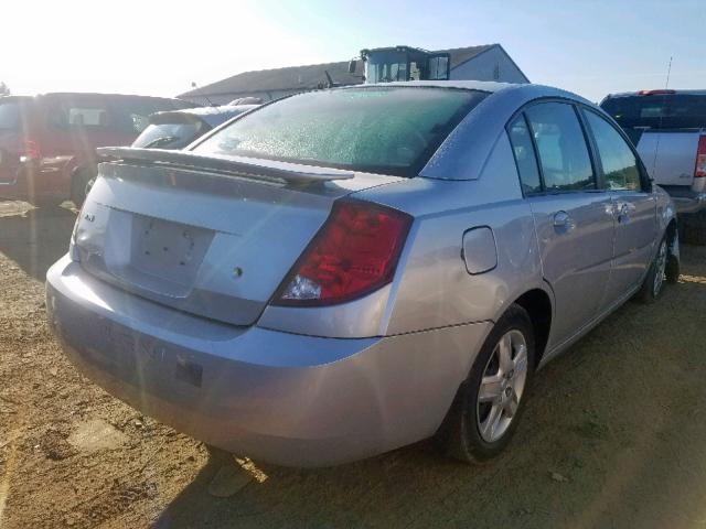 1G8AJ55F07Z145468 - 2007 SATURN ION LEVEL SILVER photo 4