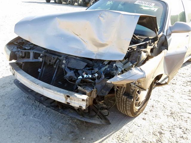 1G4HP54K924144435 - 2002 BUICK LESABRE CU TAN photo 9