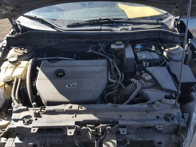 JM1BL1S66A1141271 - 2010 MAZDA 3 S GRAY photo 7