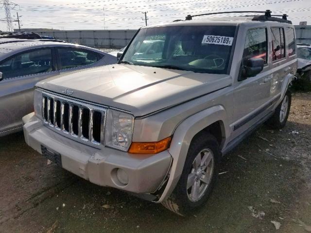 1J8HG48K67C608859 - 2007 JEEP COMMANDER თაფლისფერი ფოტო 2