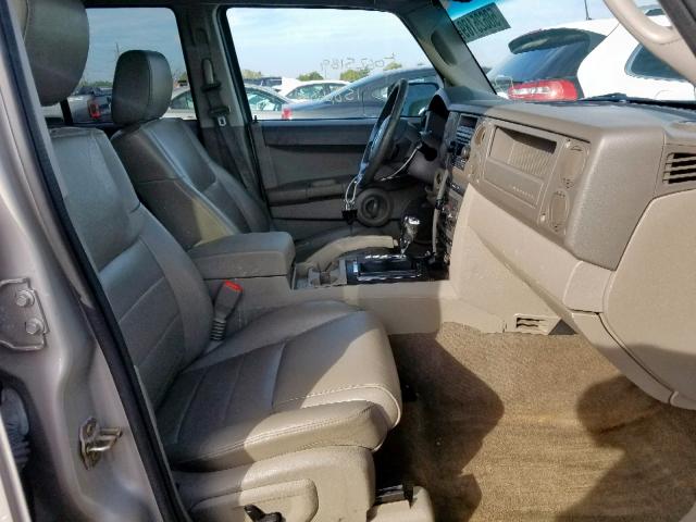 1J8HG48K67C608859 - 2007 JEEP COMMANDER თაფლისფერი ფოტო 5