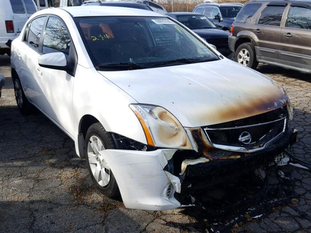 3N1AB6AP4CL695235 - 2012 NISSAN SENTRA 2.0 WHITE photo 1