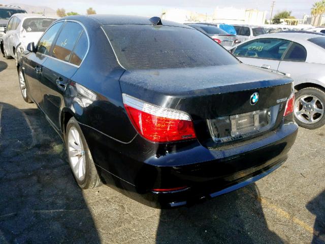 WBANW1C57AC165767 - 2010 BMW 535 I BLACK photo 3