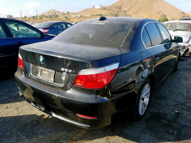 WBANW1C57AC165767 - 2010 BMW 535 I BLACK photo 4