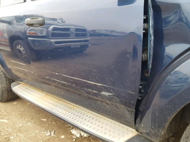 1D8HB58D35F510219 - 2005 DODGE DURANGO LI BLUE photo 9