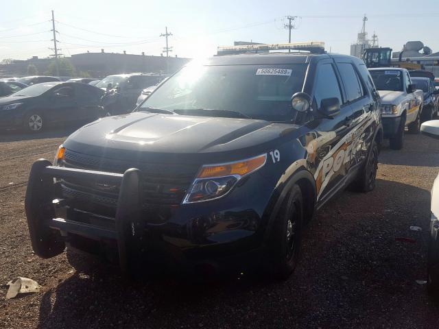 1FM5K8AR8FGA35196 - 2015 FORD EXPLORER P BLACK photo 2