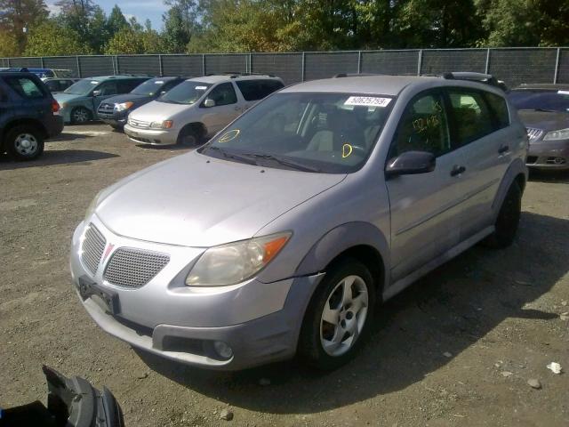 5Y2SL65887Z436697 - 2007 PONTIAC VIBE SILVER photo 2