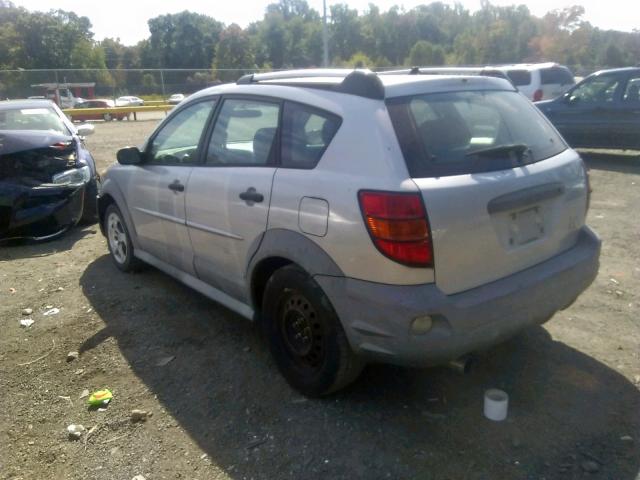 5Y2SL65887Z436697 - 2007 PONTIAC VIBE SILVER photo 3