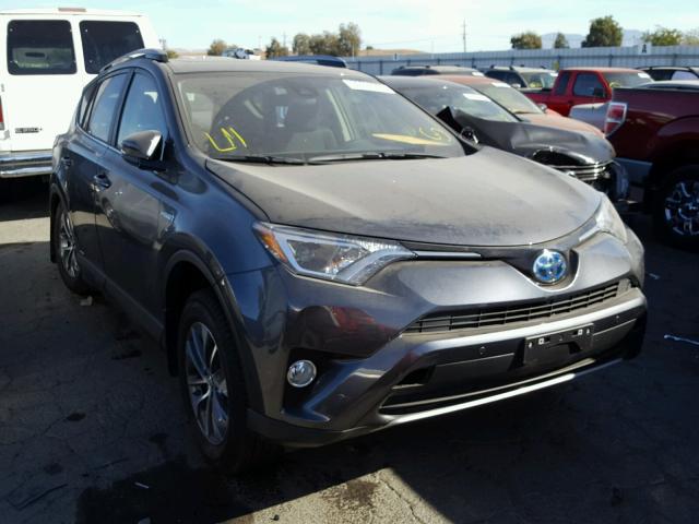 JTMRJREV4JD157232 - 2018 TOYOTA RAV4 HV LE BLACK photo 1