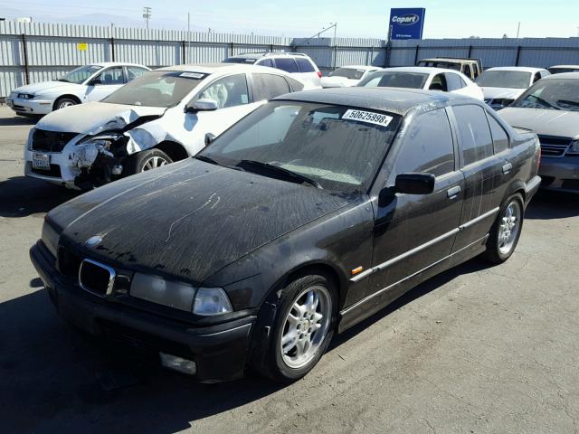 WBACD432XWAV64227 - 1998 BMW 328 I AUTO BLACK photo 2