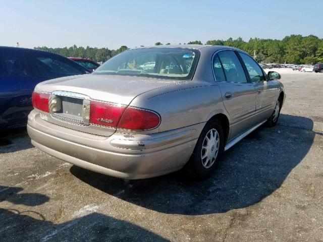 1G4HP52K444121117 - 2004 BUICK LESABRE CU GOLD photo 4