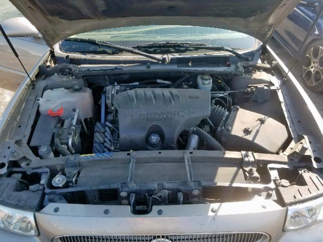 1G4HP52K444121117 - 2004 BUICK LESABRE CU GOLD photo 7