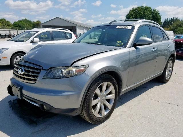 JNRAS08W76X204186 - 2006 INFINITI FX35 GRAY photo 2