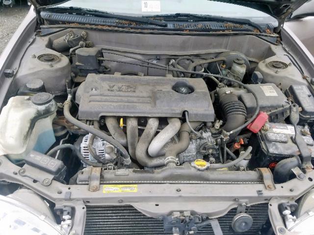 2T1BR18EXYC278247 - 2000 TOYOTA COROLLA VE GRAY photo 7