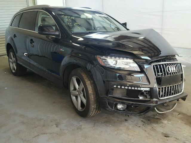 WA1DGAFE5ED019322 - 2014 AUDI Q7 PRESTIG BLACK photo 1