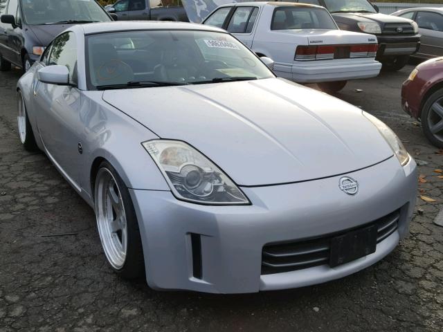 JN1AZ34E46M351239 - 2006 NISSAN 350Z COUPE SILVER photo 1