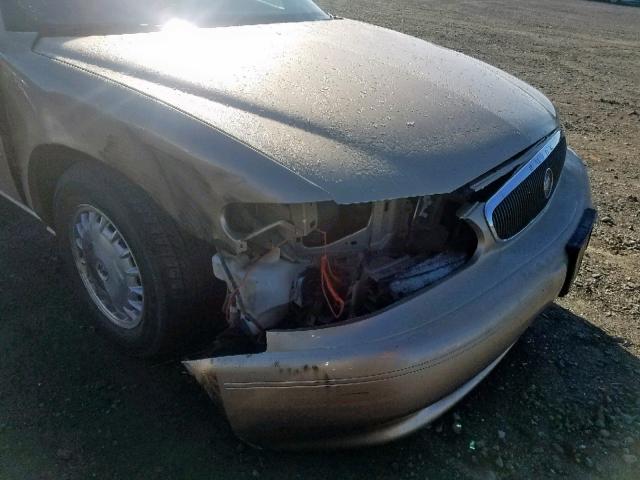 2G4WS52J751134552 - 2005 BUICK CENTURY CU BEIGE photo 9