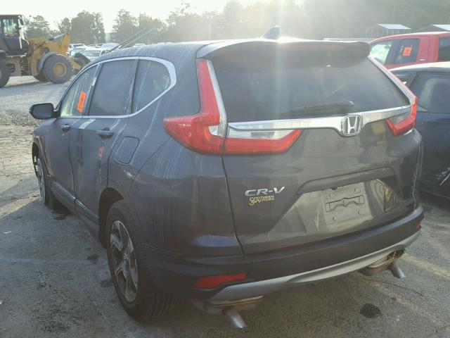 7FARW1H81HE037758 - 2017 HONDA CR-V EXL GRAY photo 3