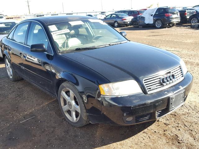 WAULD64B93N058953 - 2003 AUDI A6 2.7T QU BLACK photo 1