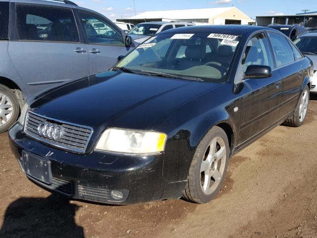 WAULD64B93N058953 - 2003 AUDI A6 2.7T QU BLACK photo 2