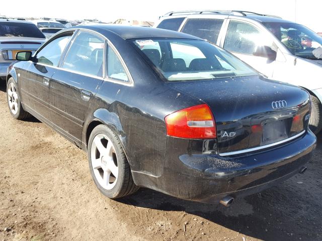 WAULD64B93N058953 - 2003 AUDI A6 2.7T QU BLACK photo 3