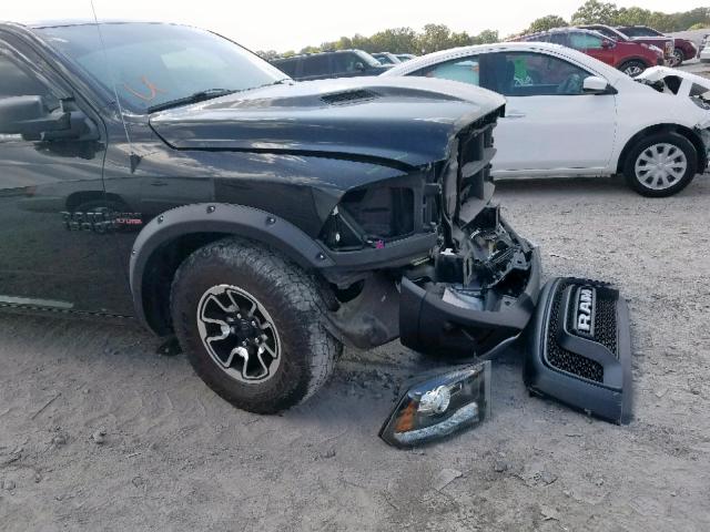 1C6RR7YT5GS104526 - 2016 RAM 1500 REBEL შავი ფოტო 9