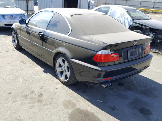 WBABV13496JT24367 - 2006 BMW 325 CI SUL BLACK photo 3