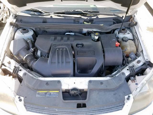 1G1AL58F187156013 - 2008 CHEVROLET COBALT LT WHITE photo 7