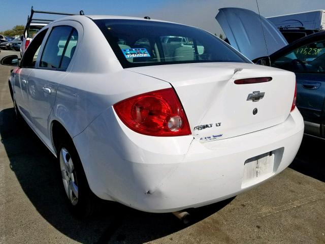 1G1AL58F187156013 - 2008 CHEVROLET COBALT LT WHITE photo 9