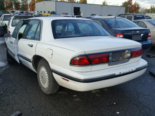 1G4HP52K9VH448994 - 1997 BUICK LESABRE CU WHITE photo 3