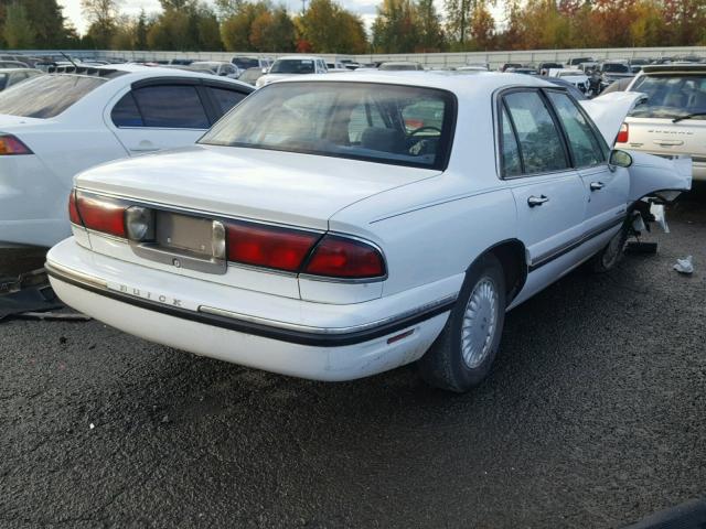 1G4HP52K9VH448994 - 1997 BUICK LESABRE CU WHITE photo 4