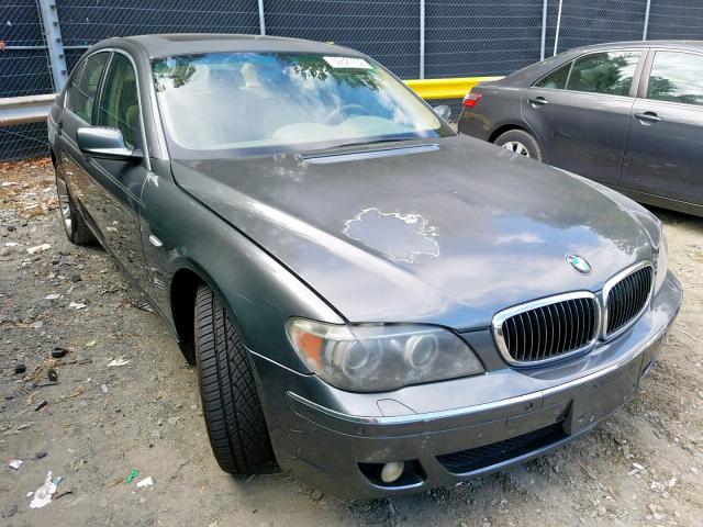 WBAHL83586DT04594 - 2006 BMW 750 I GRAY photo 9